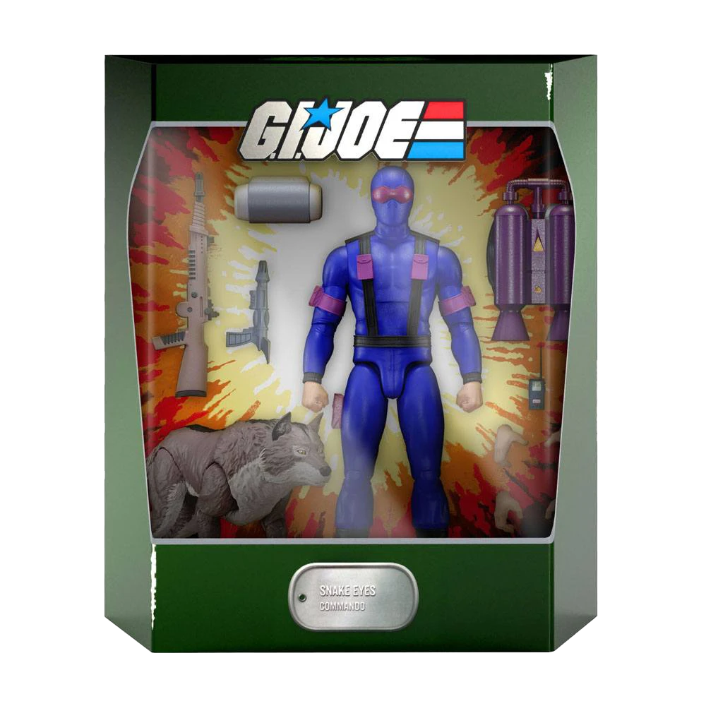 G.I. Joe: Ultimates Action Figure: A Real American Hero: Snake Eyes 4 G.I. Joe: Ultimates Action Figure: A Real American Hero: Snake Eyes - Image 2