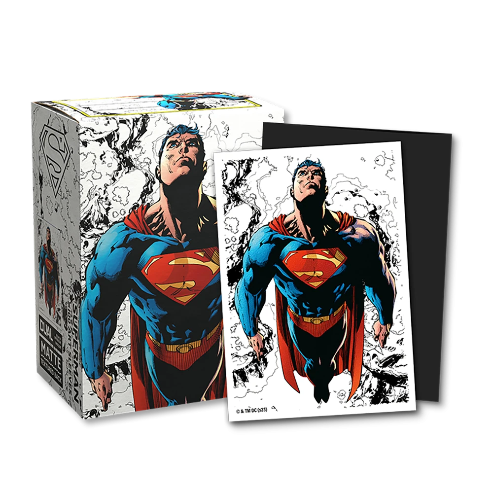 Dragon Shield: Matte Art Sleeves: Superman Core: Full Colour (100) 3 Dragon Shield: Matte Art Sleeves: Superman Core: Full Colour (100)
