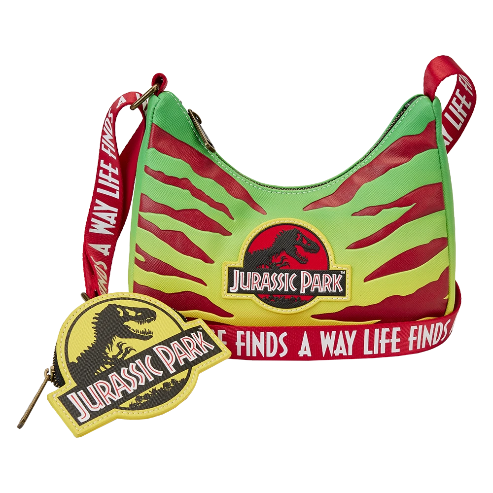 Jurassic Park: 30th Anniversary: Loungefly Cross Body Bag: Life Finds A Way 4 Jurassic Park: 30th Anniversary: Loungefly Cross Body Bag: Life Finds A Way - Image 2