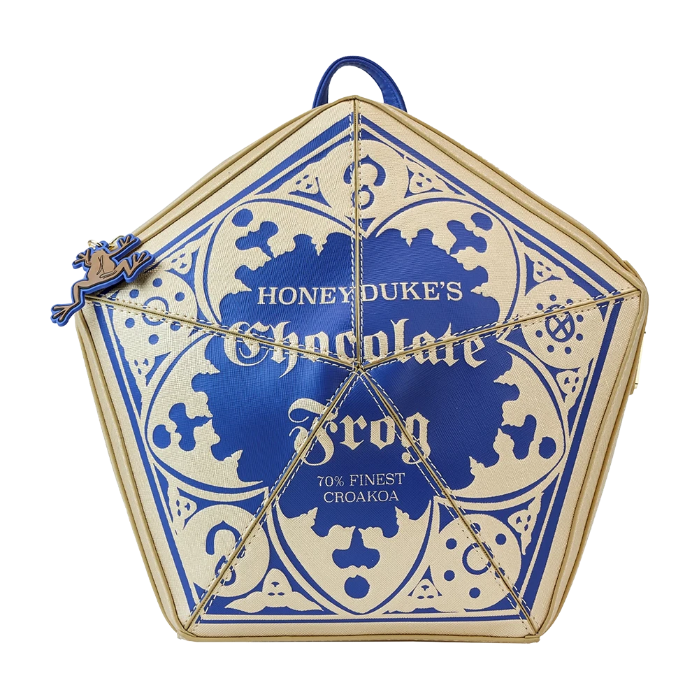 Harry Potter: Loungefly Figural Mini Backpack: Honeydukes Chocolate Frog 4 Harry Potter: Loungefly Figural Mini Backpack: Honeydukes Chocolate Frog - Image 2