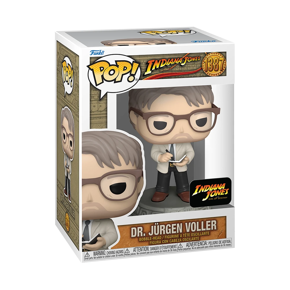 Indiana Jones: Dial Of Destiny: Pop! Vinyl Figure: Dr Jurgen Voller 4 Indiana Jones: Dial Of Destiny: Pop! Vinyl Figure: Dr Jurgen Voller - Image 2