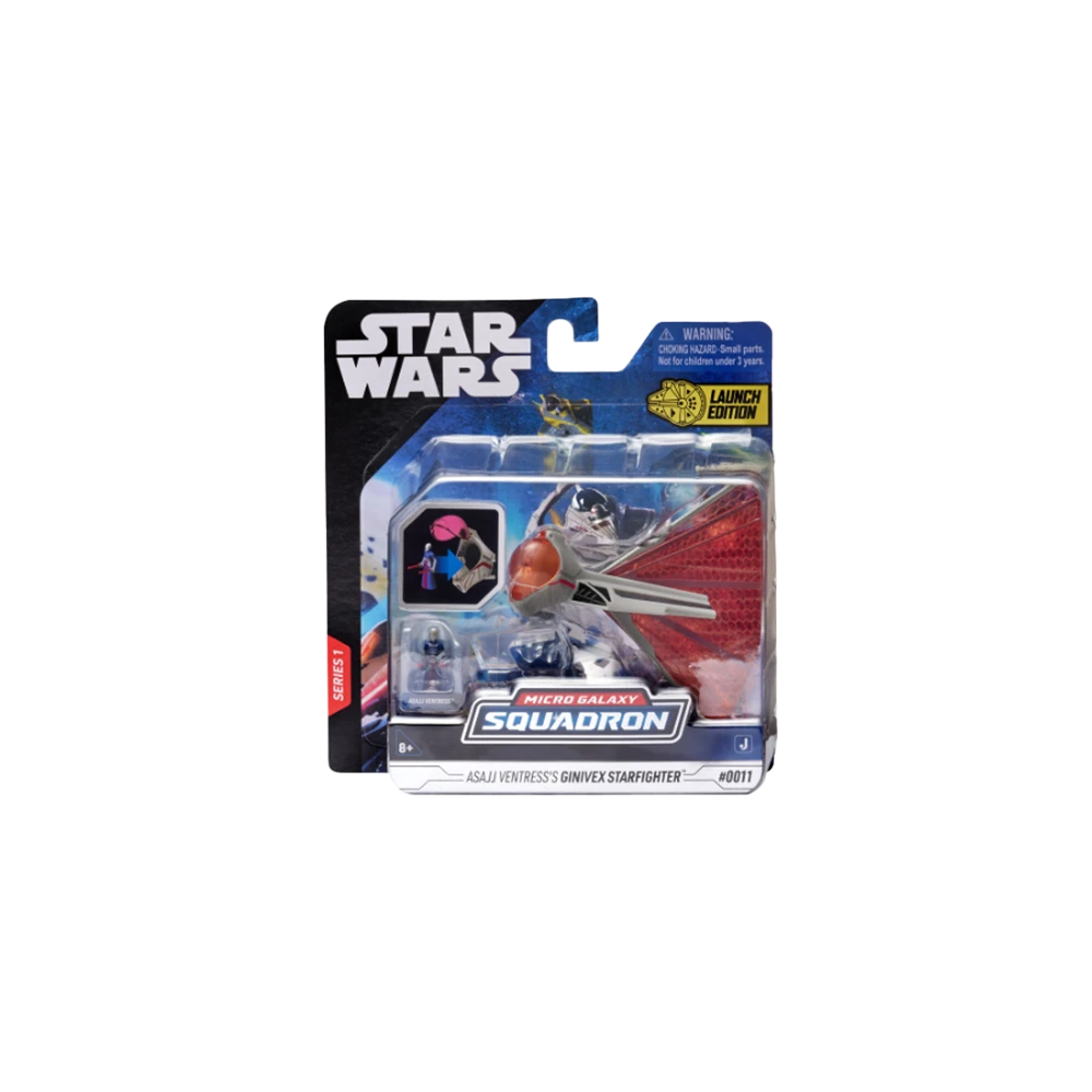 Star Wars: Micro Galaxy Squadron Replica Ship: Ginivex Starfighter 5 Star Wars: Micro Galaxy Squadron Replica Ship: Ginivex Starfighter - Image 3