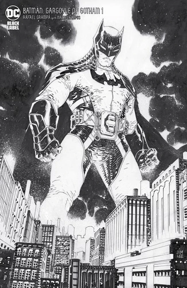 Batman: Gargoyle Of Gotham #1 (Cover E Jim Lee Black & White Variant) 3 Batman: Gargoyle Of Gotham #1 (Cover E Jim Lee Black & White Variant)