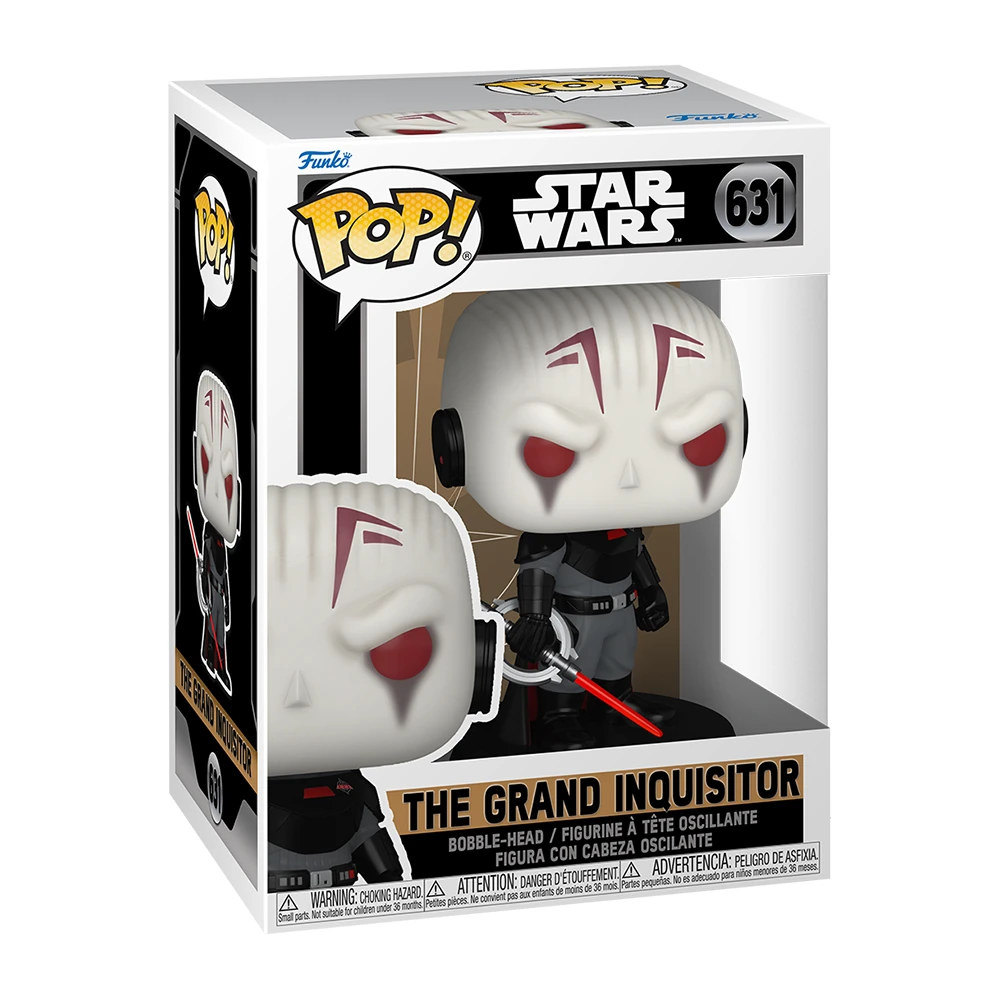 Star Wars: Obi-Wan Kenobi (Disney+): Pop! Vinyl Figure: Grand Inquisitor 3 Star Wars: Obi-Wan Kenobi (Disney+): Pop! Vinyl Figure: Grand Inquisitor