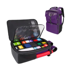 ENHANCE Tabletop Series: Collector's Edition Trading Card Backpack: Purple