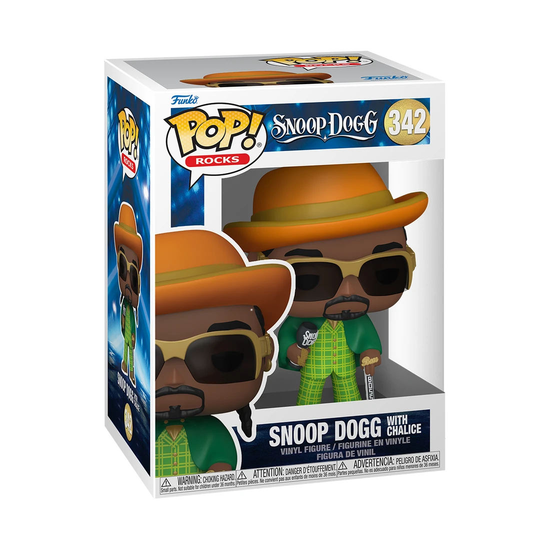Snoop Dogg: Pop! Vinyl Figure: Snoop Dogg (With Chalice) 4 Snoop Dogg: Pop! Vinyl Figure: Snoop Dogg (With Chalice) - Image 2
