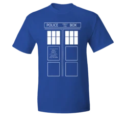 Doctor Who: T-Shirt: TARDIS Doors
