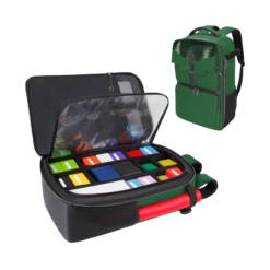 ENHANCE Tabletop Series: Collector's Edition Trading Card Backpack: Green