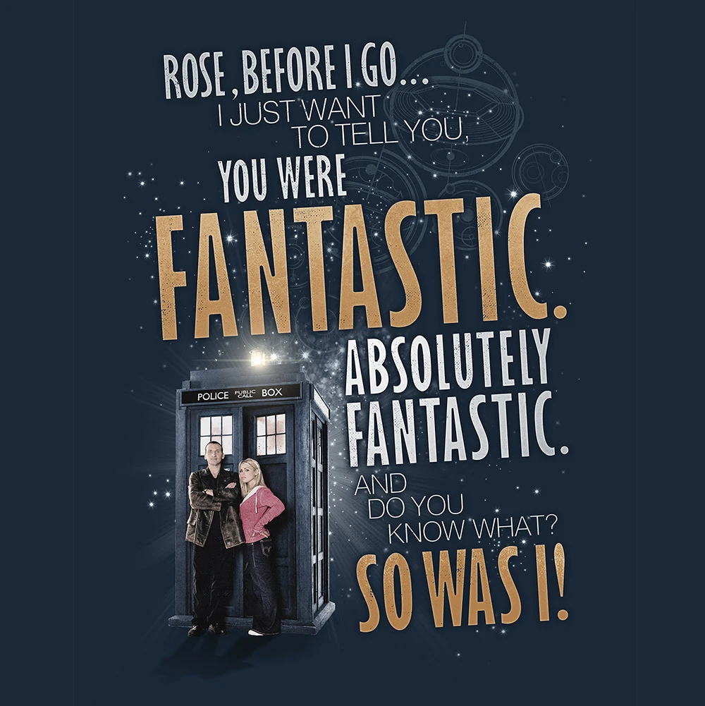 Doctor Who: The 60th Anniversary Diamond Collection: Sweatshirt: Fantastic 3 Doctor Who: The 60th Anniversary Diamond Collection: Sweatshirt: Fantastic