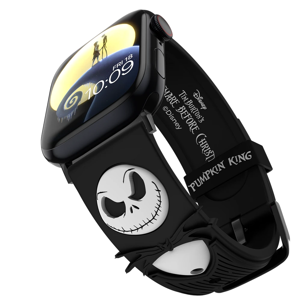 The Nightmare Before Christmas: 3D Sculpted Smartwatch Strap: Jack Skellington 5 The Nightmare Before Christmas: 3D Sculpted Smartwatch Strap: Jack Skellington - Image 3