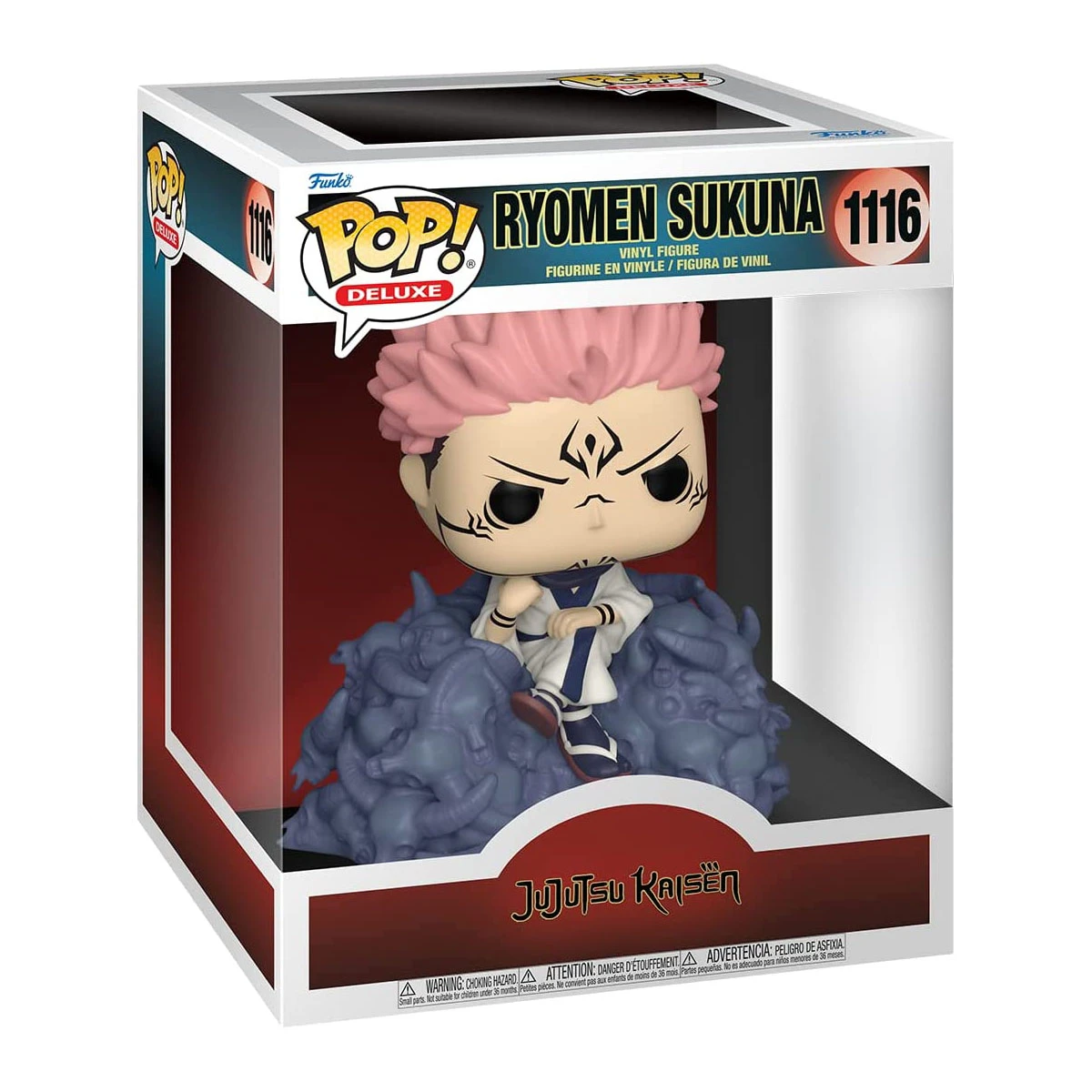 Jujutsu Kaisen: Glow-In-The-Dark Deluxe Pop! Vinyl Figure: Ryomen Sukuna 4 Jujutsu Kaisen: Glow-In-The-Dark Deluxe Pop! Vinyl Figure: Ryomen Sukuna - Image 2