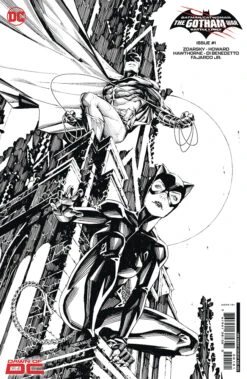 Batman/Catwoman: The Gotham War: Battle Lines: One-Shot #1 (Cover G Kael Ngu Black & White Card Stock Variant)