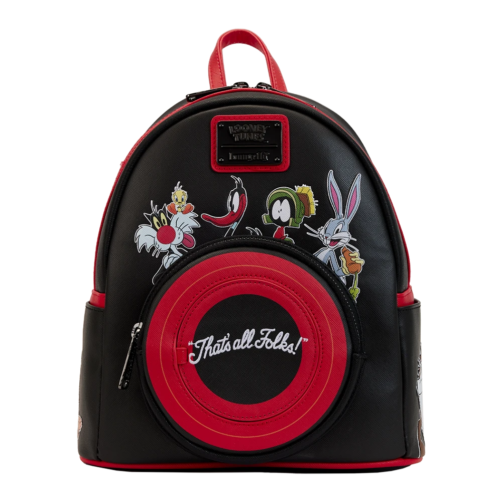 Looney Tunes: Loungefly Mini Backpack: That's All Folks 3 Looney Tunes: Loungefly Mini Backpack: That's All Folks