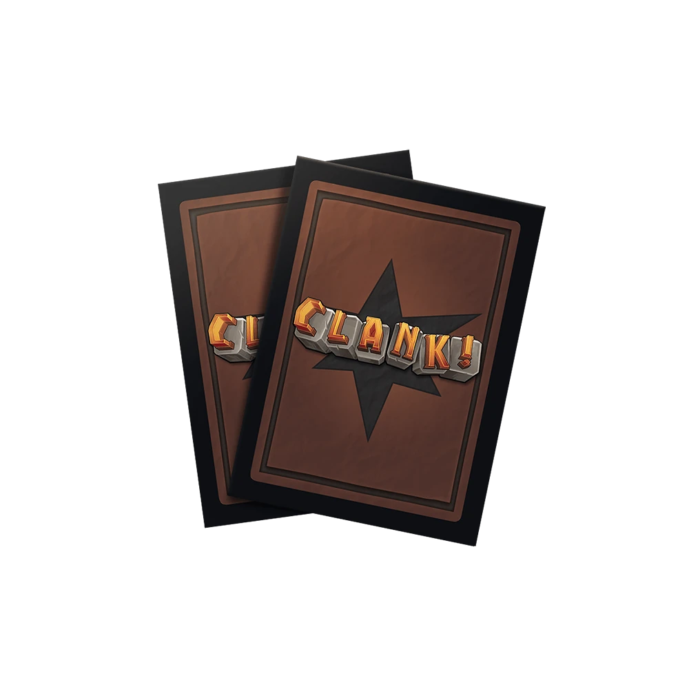 Clank!: Premium Card Sleeves: Clank! Logo (100) 3 Clank!: Premium Card Sleeves: Clank! Logo (100)