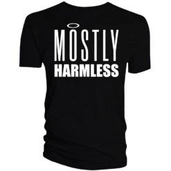 Forbidden Planet Originals: T-Shirt: Mostly Harmless (Black)