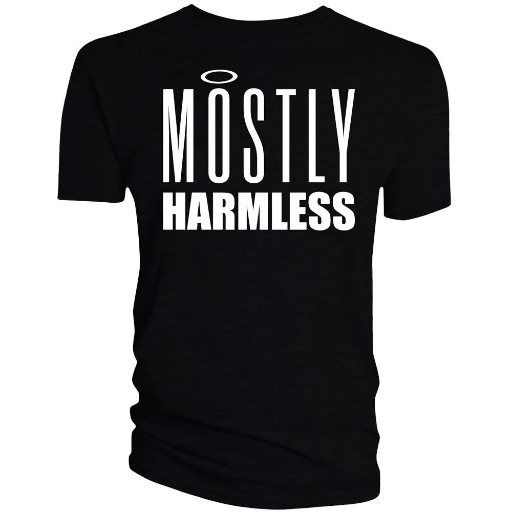 Forbidden Planet Originals: T-Shirt: Mostly Harmless (Black) 3 Forbidden Planet Originals: T-Shirt: Mostly Harmless (Black)