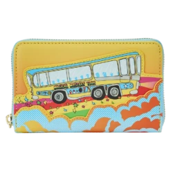 The Beatles: Loungefly Zip-Around Wallet: Magical Mystery Tour Bus