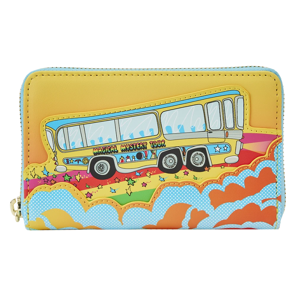 The Beatles: Loungefly Zip-Around Wallet: Magical Mystery Tour Bus 3 The Beatles: Loungefly Zip-Around Wallet: Magical Mystery Tour Bus