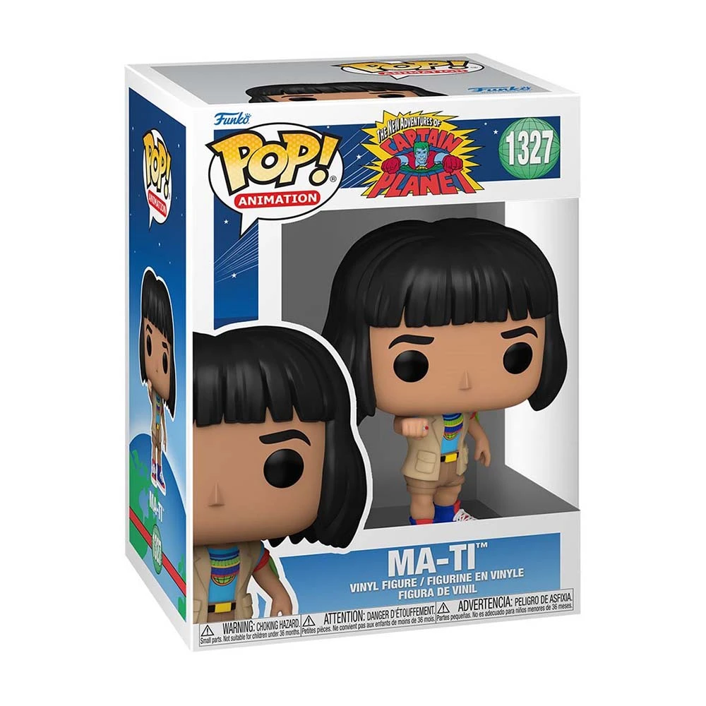 Captain Planet: Pop! Vinyl Figure: Ma-Ti 3 Captain Planet: Pop! Vinyl Figure: Ma-Ti