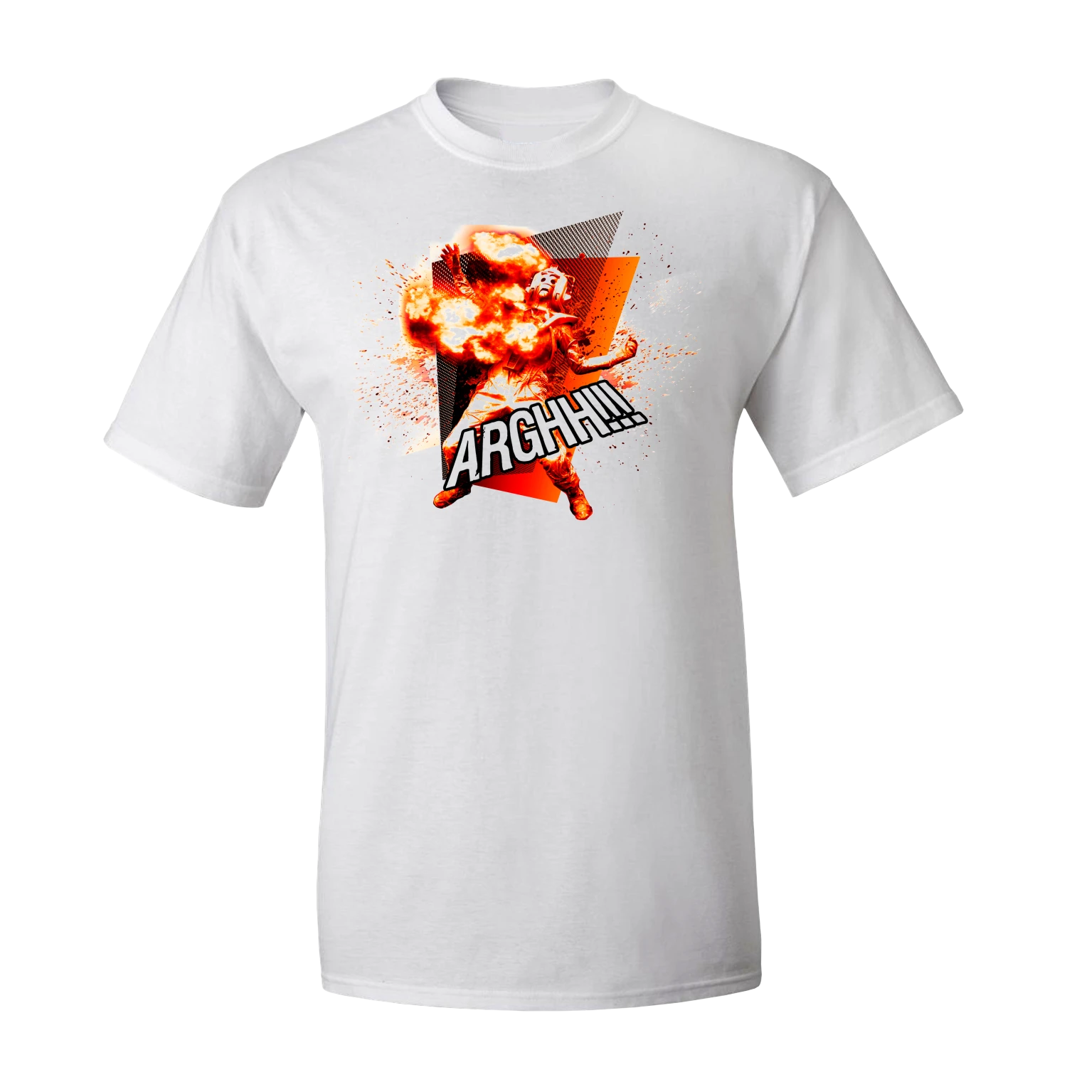Doctor Who: T-Shirt: The Cybermen Aaargh! 3 Doctor Who: T-Shirt: The Cybermen Aaargh!