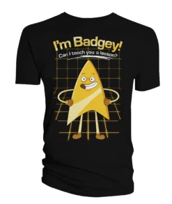 Star Trek: Lower Decks: T-Shirt: Badgey 5 Star Trek: Lower Decks: T-Shirt: Badgey -Fashion Select Toys Store 7cdb10605f3c1b97a0f9293345e217ded188