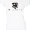His Dark Materials: Women's Fit T-Shirt: Magisterium Logo (White) 2 His Dark Materials: Women's Fit T-Shirt: Magisterium Logo (White) -Fashion Select Toys Store 7e7f42fc829e0961fbb8dc27397c3c9f54b5