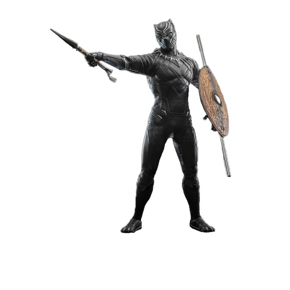 Black Panther: Hot Toys 1:6 Scale Action Figure: Black Panther (Original Suit) 4 Black Panther: Hot Toys 1:6 Scale Action Figure: Black Panther (Original Suit) - Image 2