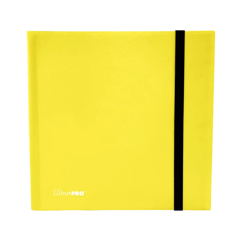 Ultra Pro: Eclipse 12-Pocket Pro Binder: Lemon Yellow 3 Ultra Pro: Eclipse 12-Pocket Pro Binder: Lemon Yellow