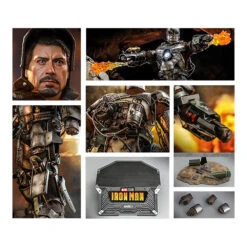 Iron Man: Hot Toys Diecast Action Figure: Iron Man: Mark I -Fashion Select Toys Store 861f5792a391e478728a4e542d9860a55fb1