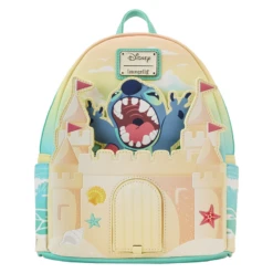 Disney: Lilo & Stitch: Loungefly Mini Backpack: Stitch Sandcastle Beach Surprise