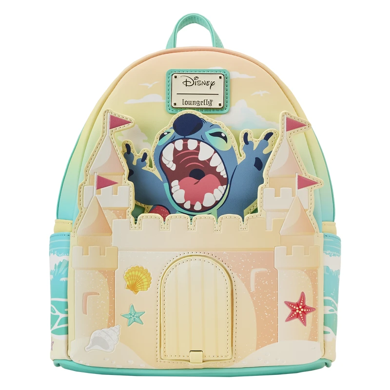 Disney: Lilo & Stitch: Loungefly Mini Backpack: Stitch Sandcastle Beach Surprise 3 Disney: Lilo & Stitch: Loungefly Mini Backpack: Stitch Sandcastle Beach Surprise