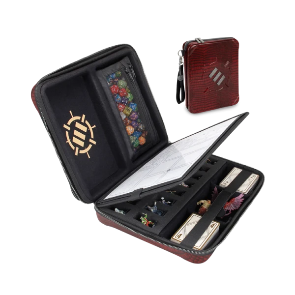 ENHANCE Tabletop Series: Collector's Edition RPG Organiser Case: Red 3 ENHANCE Tabletop Series: Collector's Edition RPG Organiser Case: Red