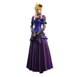 Final Fantasy VII: Remake: Play Arts Kai Action Figure: Cloud Strife (Dress Version)