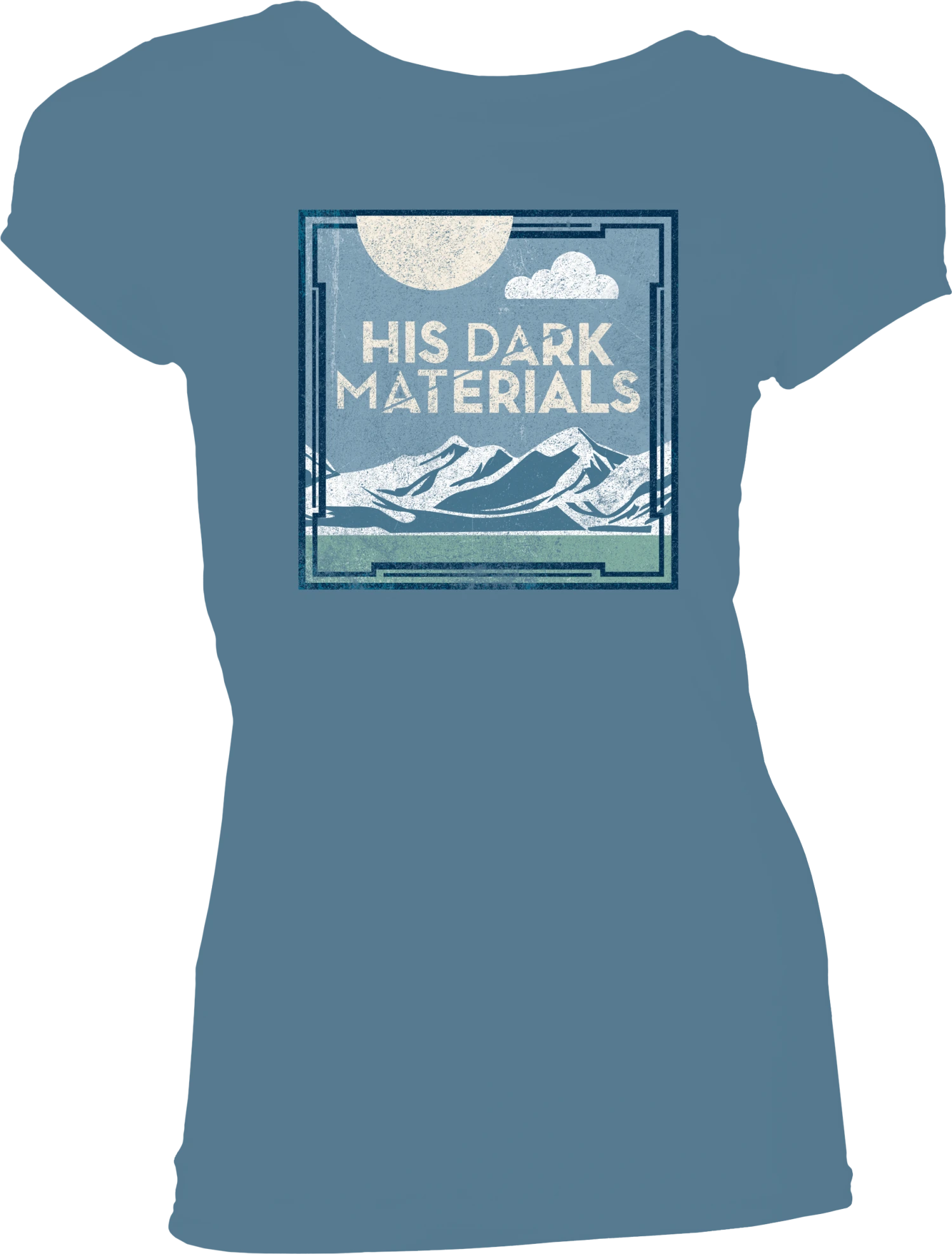 His Dark Materials: Women's Fit T-Shirt: Across The Skies 3 His Dark Materials: Women's Fit T-Shirt: Across The Skies