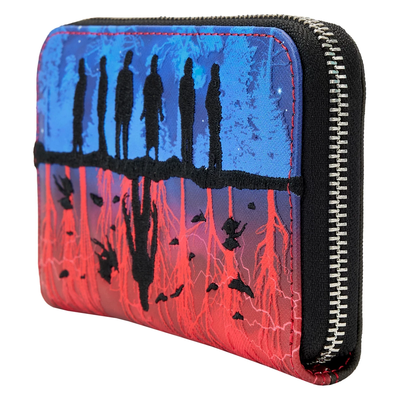 Stranger Things: Loungefly Zip-Around Wallet: Upside Down Shadows 5 Stranger Things: Loungefly Zip-Around Wallet: Upside Down Shadows - Image 3