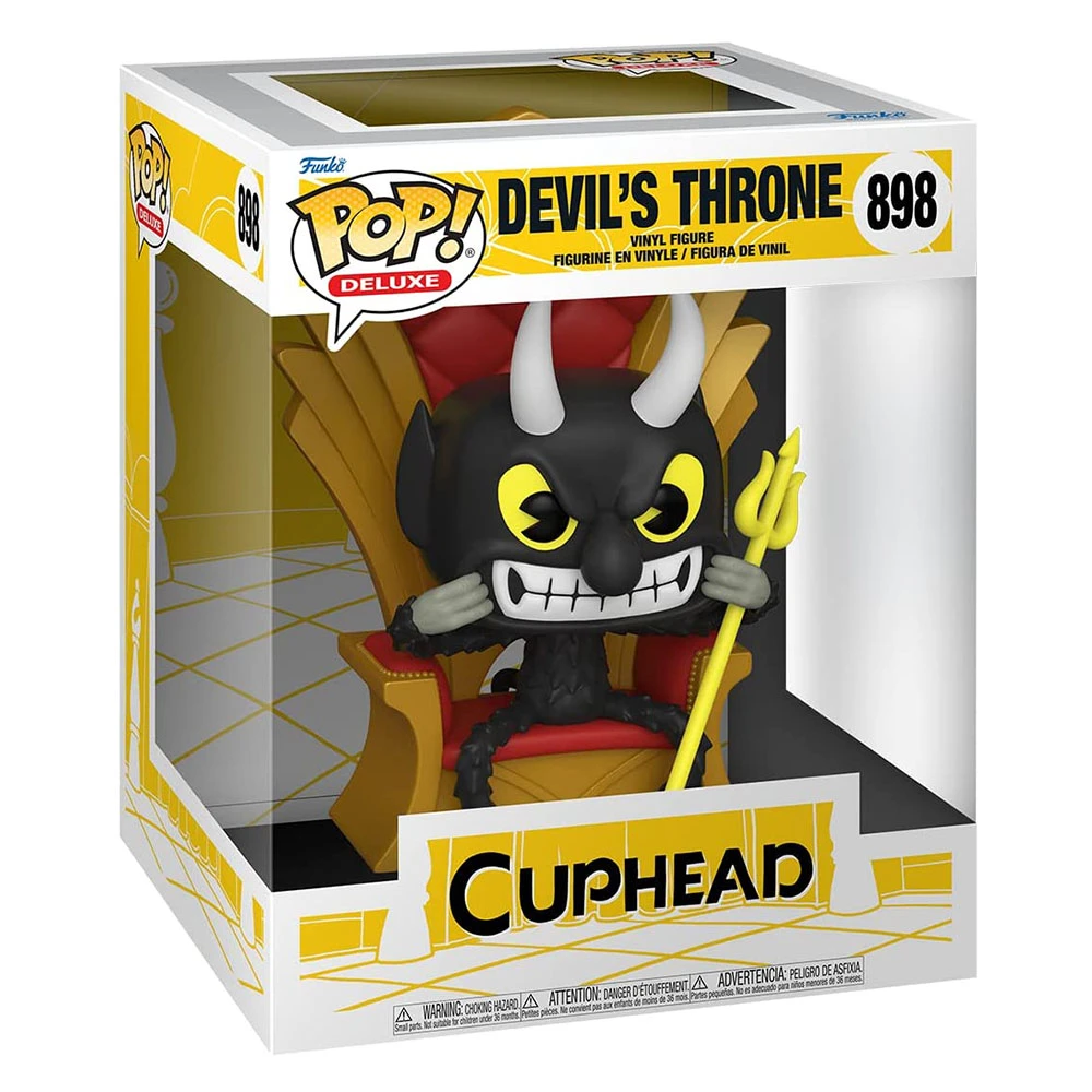 Cuphead: Pop! Deluxe Vinyl Figure: Devil's Throne 3 Cuphead: Pop! Deluxe Vinyl Figure: Devil's Throne