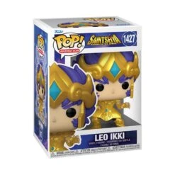 Saint Seiya: Pop! Vinyl Figure: Leo Ikki (Gold) -Fashion Select Toys Store 8a81dbbadadcf154751a10e0bb45e7fbd157