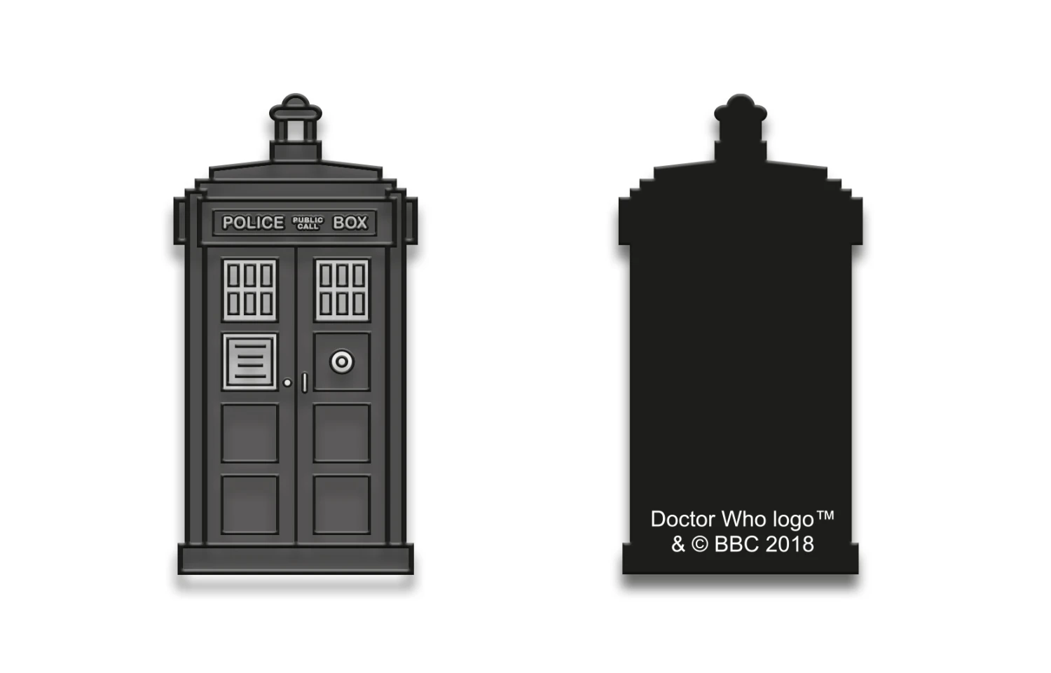Doctor Who: Diamond Collection: Enamel Pin Badge Set: The TARDIS X13 (Special Edition) 4 Doctor Who: Diamond Collection: Enamel Pin Badge Set: The TARDIS X13 (Special Edition) - Image 2