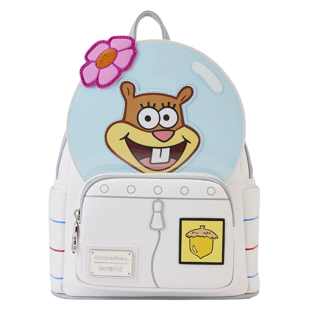 Spongebob Squarepants: Loungefly Cosplay Mini Backpack: Sandy Cheeks 5 Spongebob Squarepants: Loungefly Cosplay Mini Backpack: Sandy Cheeks - Image 3