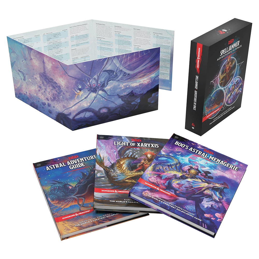 Dungeons & Dragons: Spelljammer: Adventures In Space: Campaign Collection (Adventure, Setting, Monster Book, Map & DM Screen) 3 Dungeons & Dragons: Spelljammer: Adventures In Space: Campaign Collection (Adventure, Setting, Monster Book, Map & DM Screen)