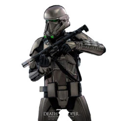 Star Wars: Hot Toys Action Figure: Death Trooper (Black Chrome Version)