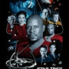 Star Trek: Deep Space Nine: T-Shirt: The Crew & Badge -Fashion Select Toys Store 928f89e847d5e49d56ae59a68c4766c0f299