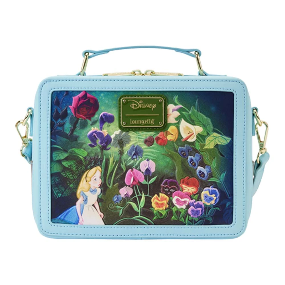 Disney: Alice In Wonderland: Loungefly Cross Body Lunch Box: Classic Movie 4 Disney: Alice In Wonderland: Loungefly Cross Body Lunch Box: Classic Movie - Image 2