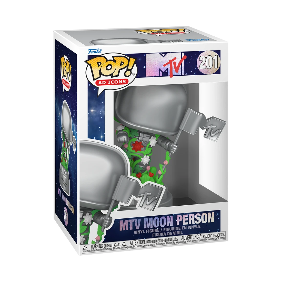 MTV: Pop! Vinyl Figure: Moon Person 4 MTV: Pop! Vinyl Figure: Moon Person - Image 2