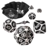 Metal RPG Dice Set: Collector's Edition: Black 1 Metal RPG Dice Set: Collector's Edition: Black -Fashion Select Toys Store 946ee7f5c8d4816c09c7e3c3daabd69e20ea