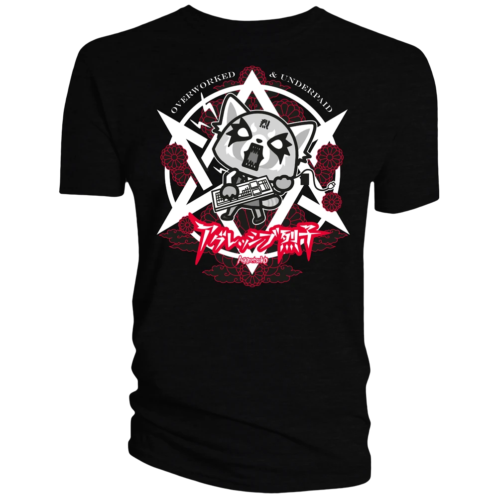 Aggretsuko: T-Shirt: Heavy Metal Japan 4 Aggretsuko: T-Shirt: Heavy Metal Japan - Image 2