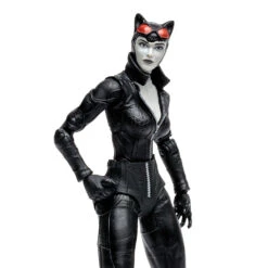 Batman: Arkham City: DC Multiverse Gold Label Action Figure: Catwoman (B&W Variant Build-A)