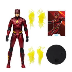 DC Multiverse: The Flash: Action Figure: The Flash (Batman Costume) 9 DC Multiverse: The Flash: Action Figure: The Flash (Batman Costume) -Fashion Select Toys Store 965b2033e2f02d715ea40ae980adb0fd278c