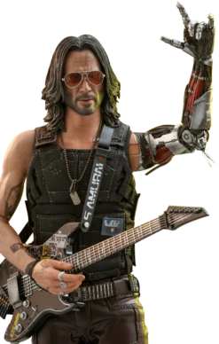 Cyberpunk 2077: Hot Toys Action Figure: Johnny Silverhand -Fashion Select Toys Store 985ffc67b96f7e77fc9620d3030da5f3769b