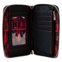 Stranger Things: Loungefly Zip-Around Wallet: Upside Down Shadows
